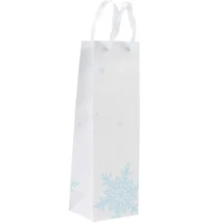 Sac cadeau bouteille motif flocon-Gifi Sale