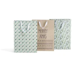 Sac cadeau grand format, jardin hiver, papier-Gifi Outlet