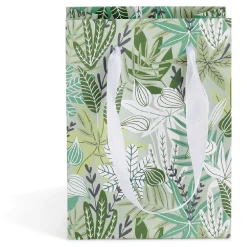 Sac cadeau motif jardin d'hiver taille S-Gifi Sale