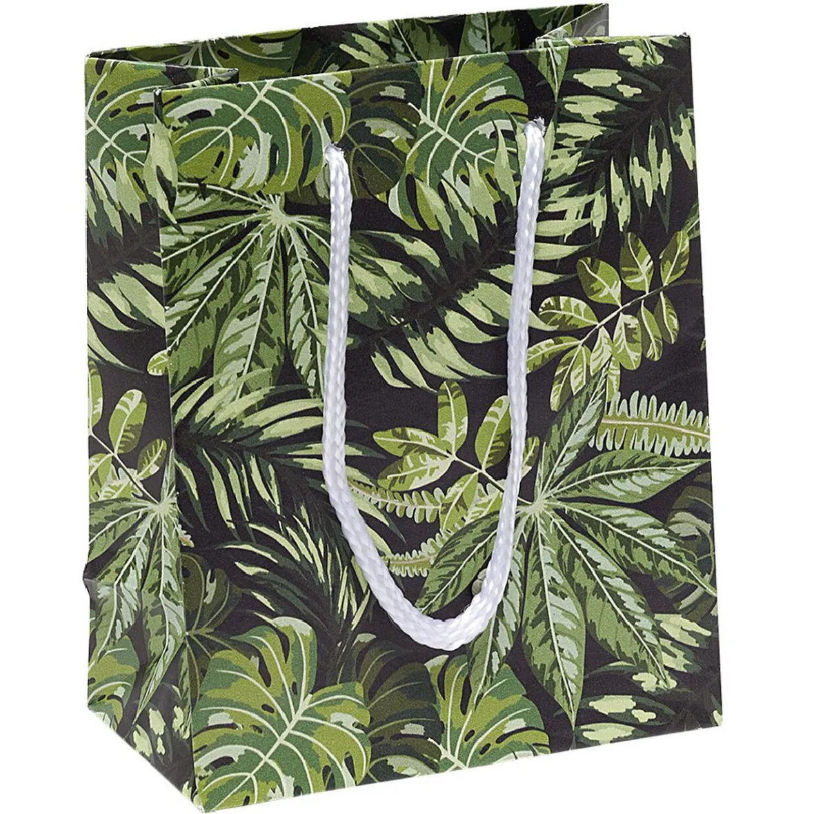 Sac cadeau motif tropical petit modèle-Gifi Online