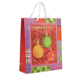 Sac cadeau multicolore Noël modèle moyen-Gifi Best