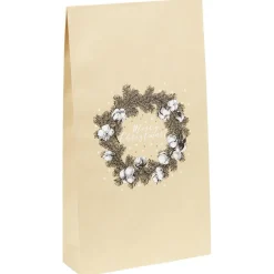 Sac cadeau Noël design Naturel-Gifi Online