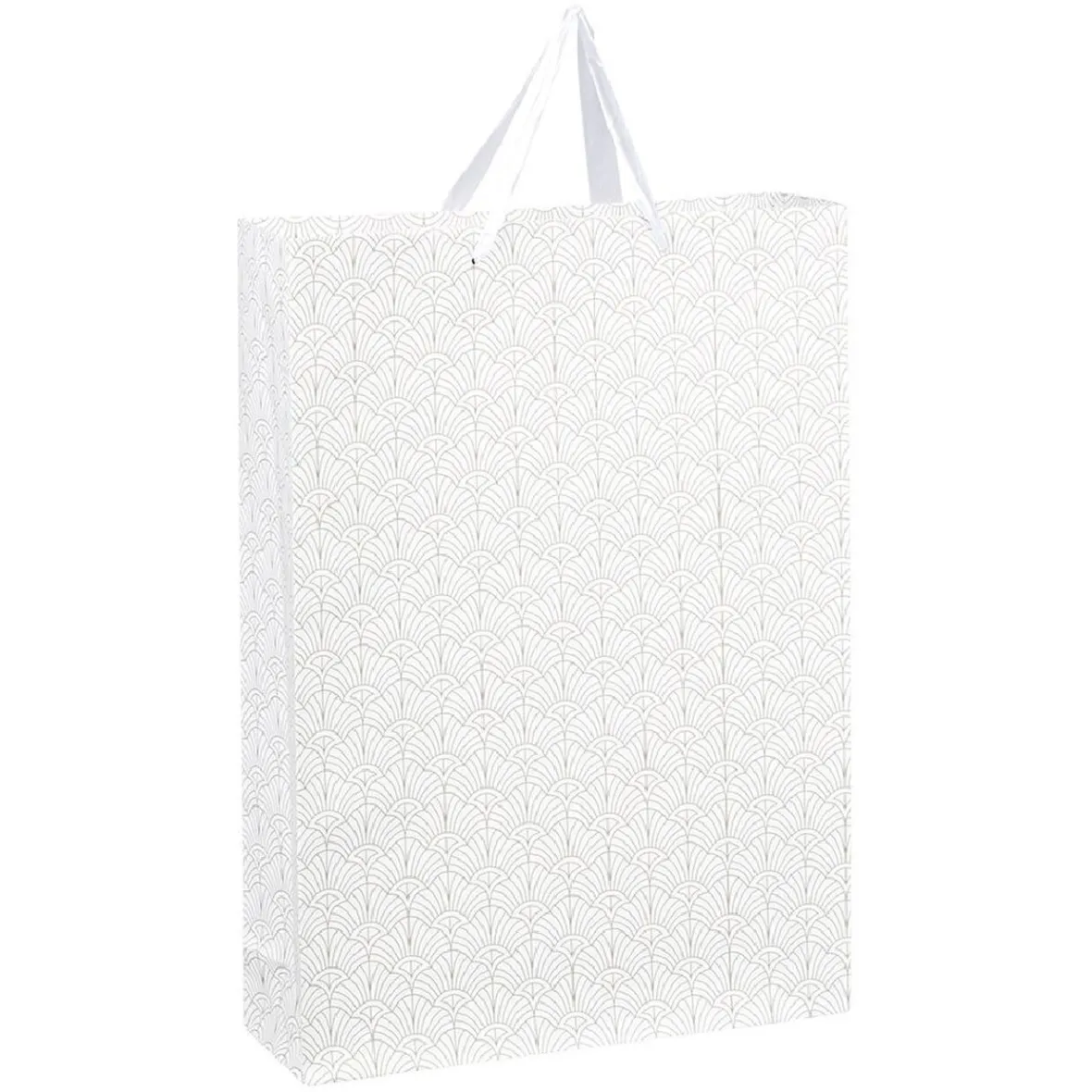 Sac cadeau Noël doré L46X33X10 cm-Gifi New