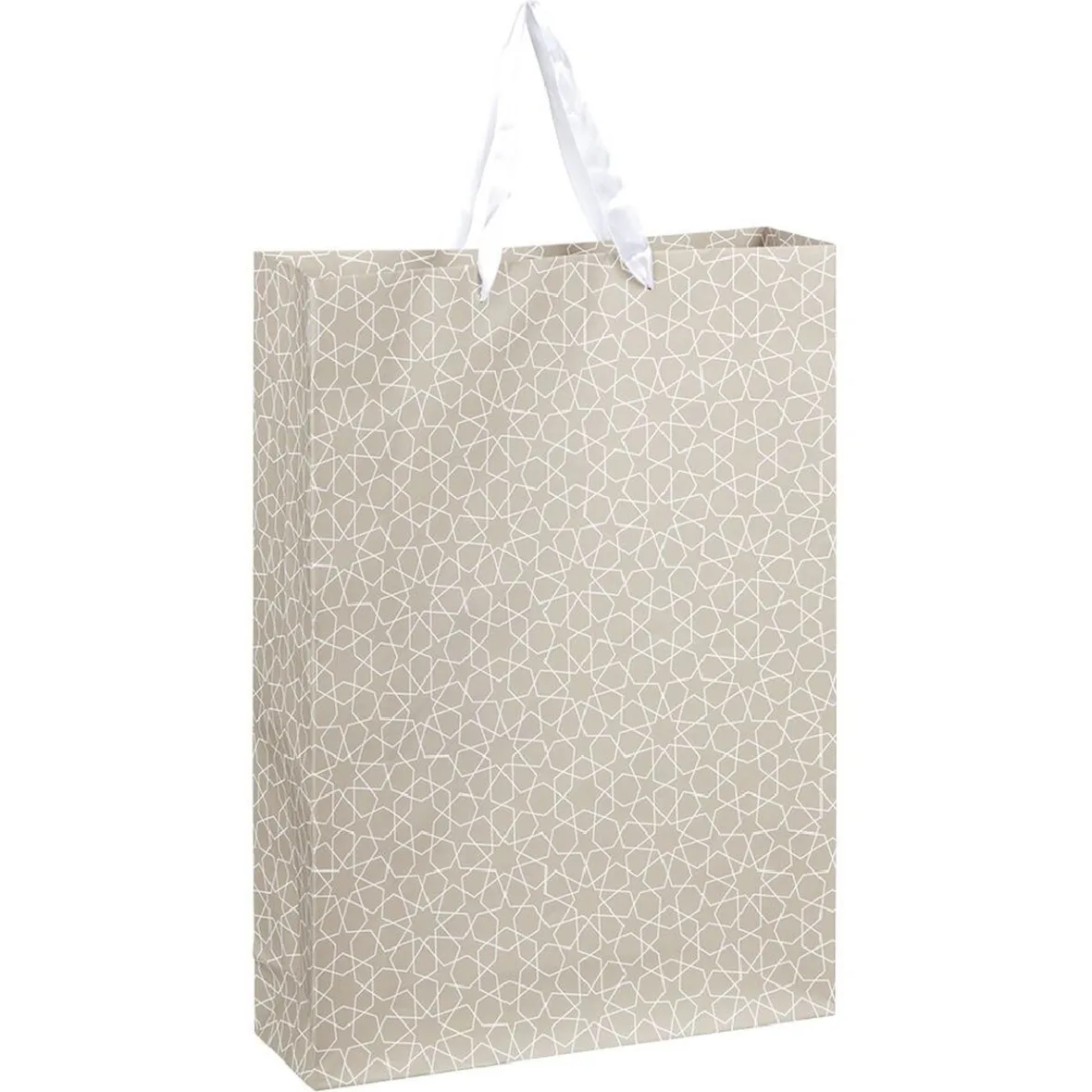 Sac cadeau Noël doré L46X33X10 cm-Gifi New