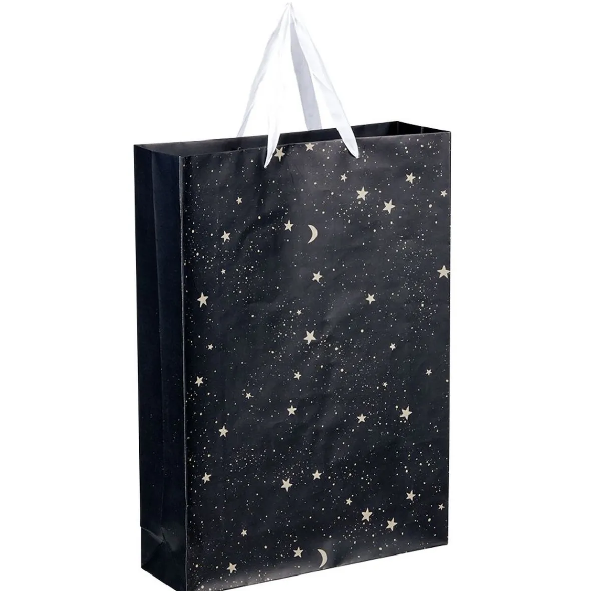 Sac cadeau Noël doré L46X33X10 cm-Gifi New