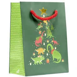 Sac cadeau Noël enfant licorne ou dinosaure 11xH15cm - 2 modèles-Gifi Online