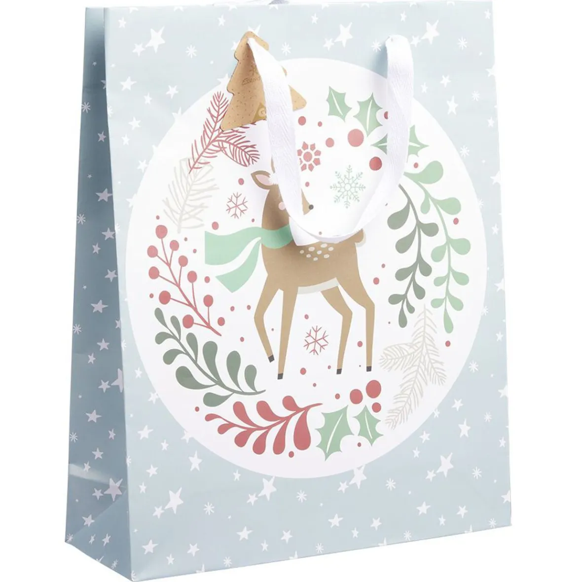 Sac cadeau Noël enfant L26x32 cm-Gifi
