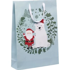 Sac cadeau Noël enfant L33x46 cm-Gifi Clearance