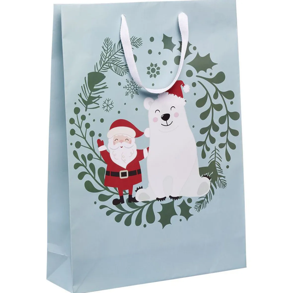Sac cadeau Noël enfant L33x46 cm-Gifi Clearance