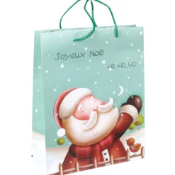 Sac cadeau Noël motif Père Noël-Gifi Discount