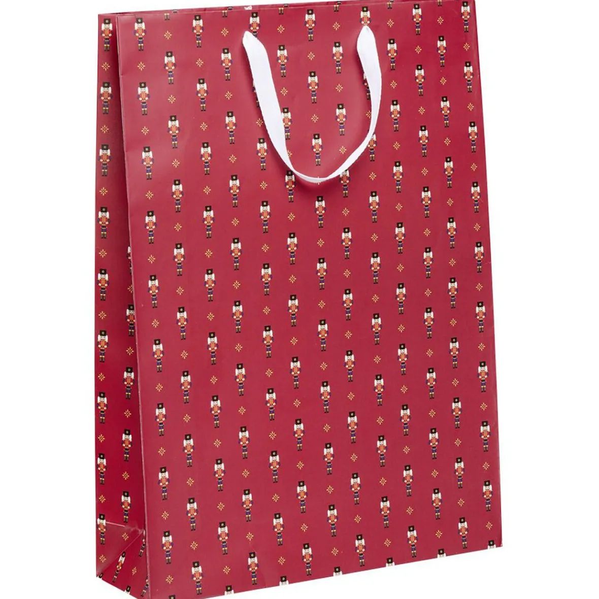 Sac cadeau Noël motif traditionnel Taille L L33x46cm-Gifi New