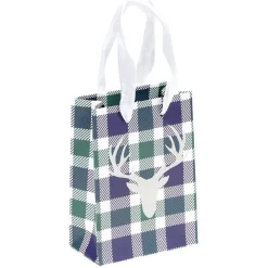 Sac cadeau Noël Vintage L14X6 cm-Gifi