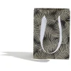Sac cadeau petit format motif feuillage-Gifi