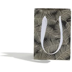 Sac cadeau petit format motif feuillage-Gifi
