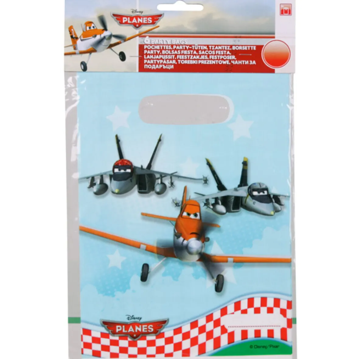 Sac cadeau Planes x6-Gifi