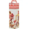 Sac cadeau pour bouteille motif blanc rouge-Gifi Clearance