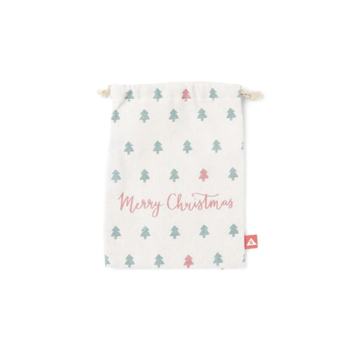 Sac cadeau tissu réutilisable 15x20cm - 3 modèles-Gifi Discount