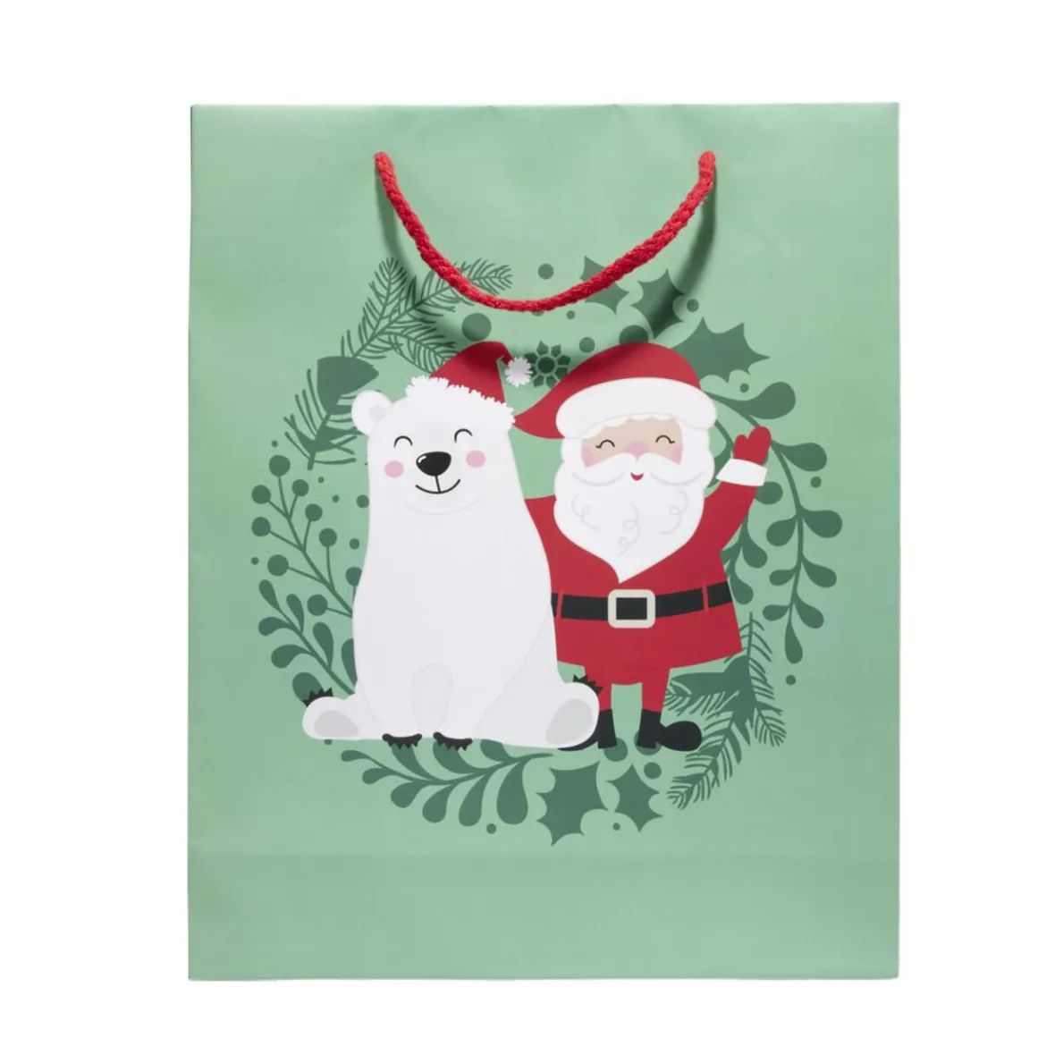 Sac cadeau traditionnel 26xH32cm - 2 modèles-Gifi Clearance