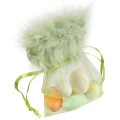 Sac vert à dragées x6-Gifi Best