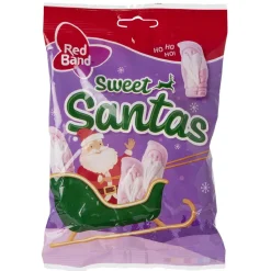 Sachet de guimauves en forme de Père Noël rose et blanc-Gifi Clearance
