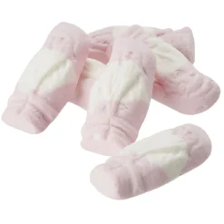 Sachet de guimauves en forme de Père Noël rose et blanc-Gifi Clearance