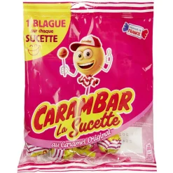 Sachet Sucettes carambar au caramel-Gifi Discount