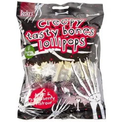 Sachet sucettes Halloween en forme d'os-Gifi Best