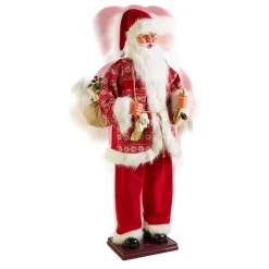 Santa animé et musical h.180 cm XXL-Gifi Clearance