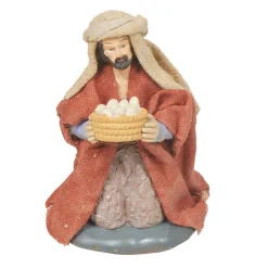 Santon crèche de Noël commerçant du village-Gifi Best