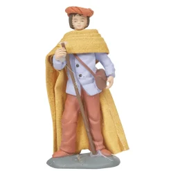 Santon crèche de Noël personnage vagabond-Gifi Outlet