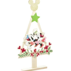 Sapin à poser en bois Mickey et Minnie H68,5cm-Gifi Online