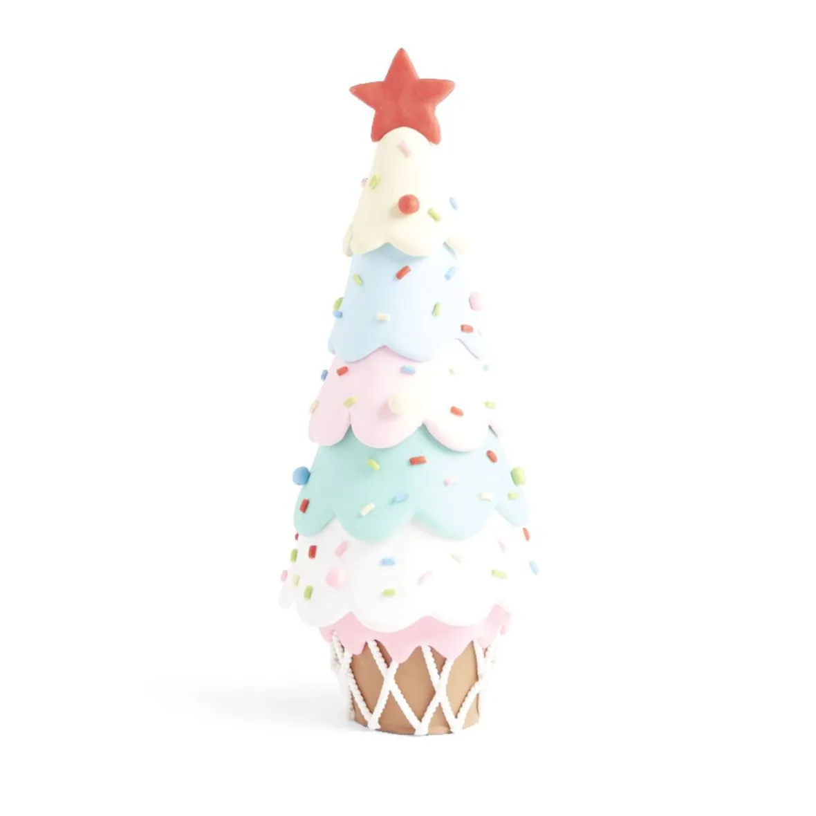 Sapin à poser nappage bonbon H25,5cm-Gifi Outlet
