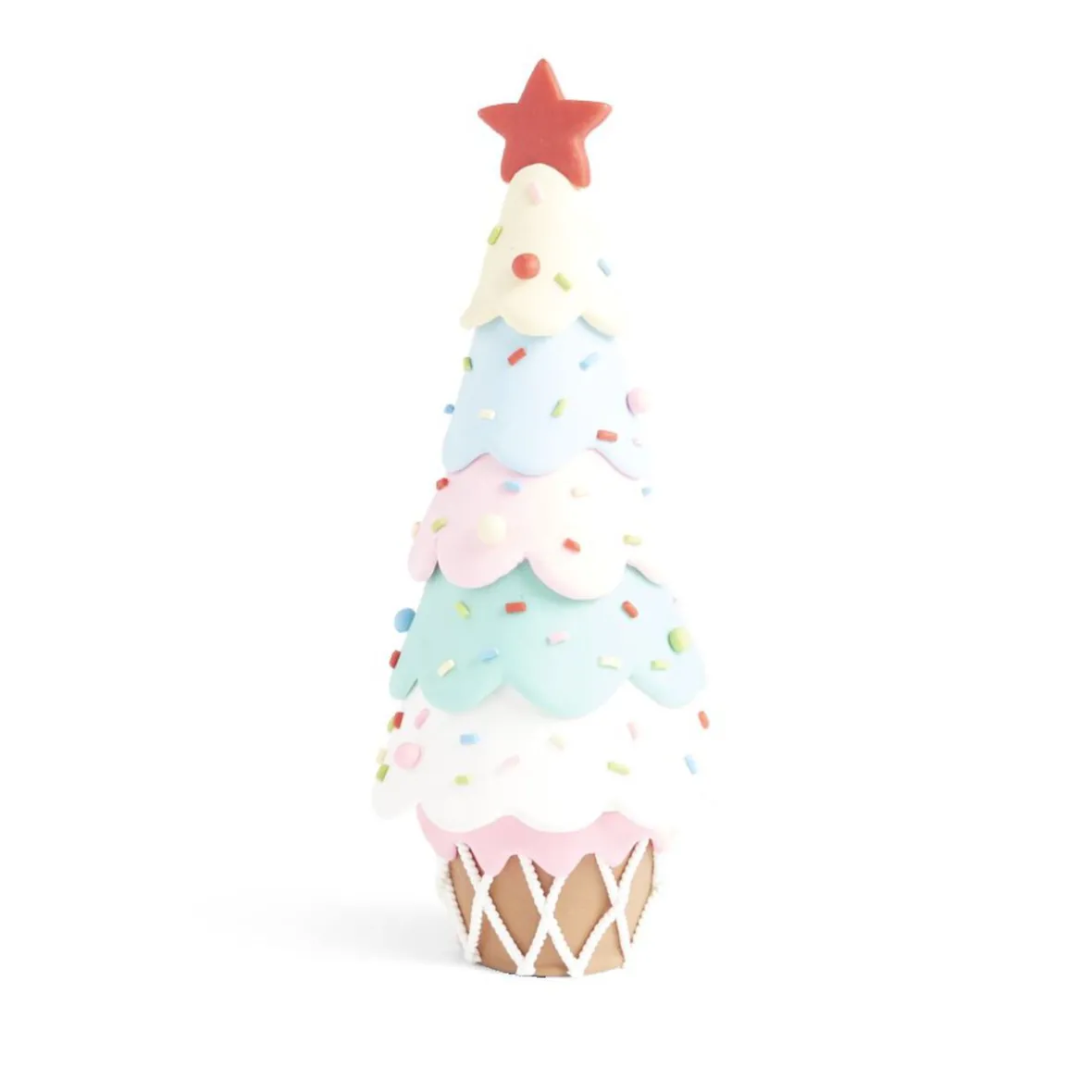 Sapin à poser nappage bonbon H25,5cm-Gifi Outlet