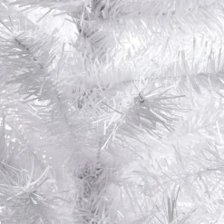 Sapin artificiel blanc 368 branches Ø93xH180cm-Gifi Discount