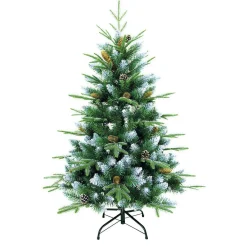 Sapin artificiel neige et pin H120cm vert-Gifi Sale