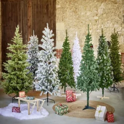 Sapin artificiel vert 368 branches Ø93xH180cm-Gifi Sale