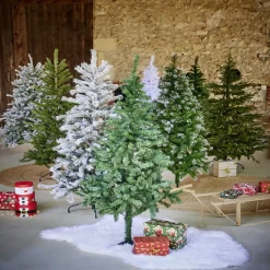 Sapin artificiel vert 467 branches Ø99xH180cm-Gifi Discount
