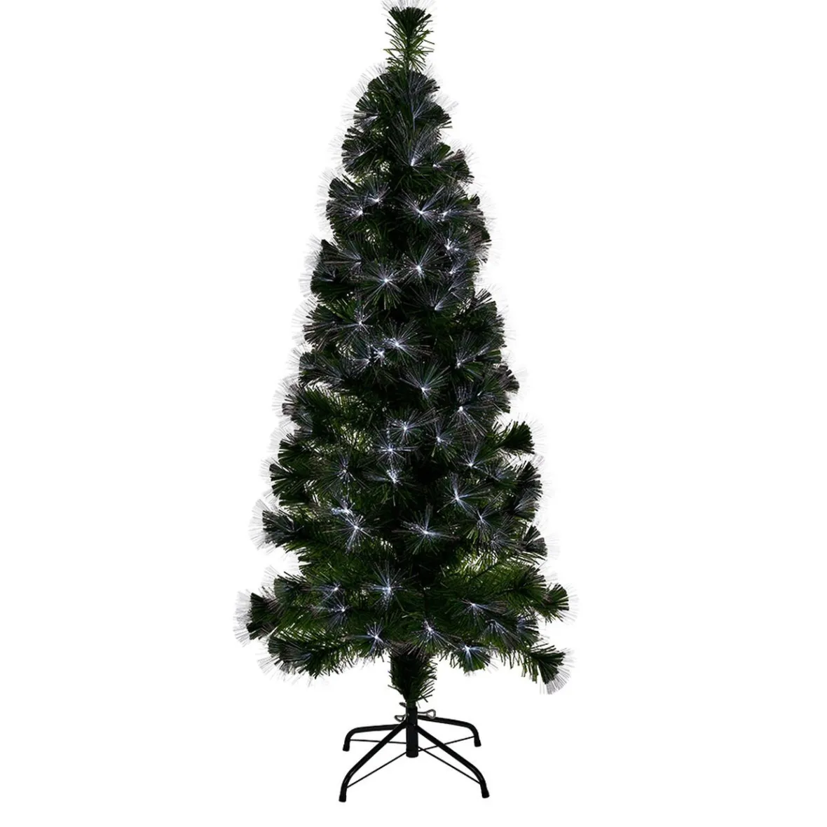 Sapin artificiel vert fibre optique h. 150 cm-Gifi Best