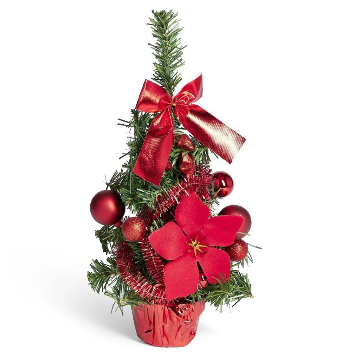 Sapin décor rouge H36cm-Gifi Clearance