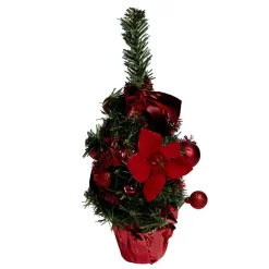 Sapin décor rouge H36cm-Gifi Clearance