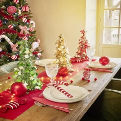 Sapin de Noël à poser avec étoiles H38cm - 3 modèles-Gifi Sale