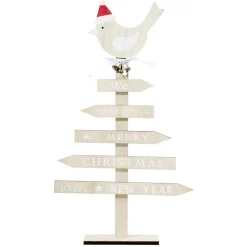 Sapin de Noël en bois à poser-Gifi Outlet