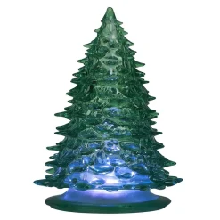 Sapin lumineux déco H19cm plastique 3 coloris-Gifi Discount