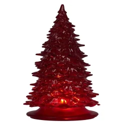 Sapin lumineux déco H19cm plastique 3 coloris-Gifi Discount