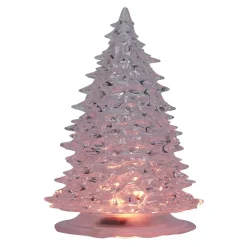 Sapin lumineux déco H19cm plastique 3 coloris-Gifi Discount