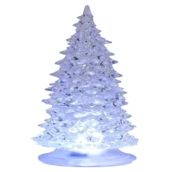 Sapin lumineux déco H19cm plastique 3 coloris-Gifi Discount