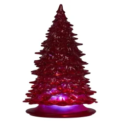 Sapin lumineux déco H19cm plastique 3 coloris-Gifi Discount
