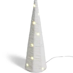 Sapin lumineux 50LED blanc chaud H100cm-Gifi Sale