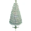 Sapin NOEl blanc fibre optique H90 cm-Gifi Discount