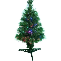 Sapin NOEl vert fibre optique H60 cm-Gifi Hot